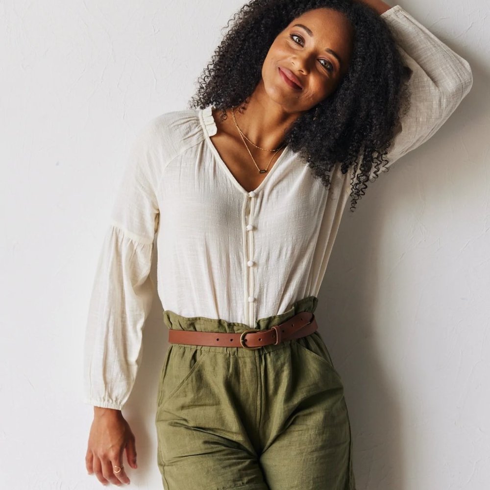 ABLE Boho Dahlia Blouse